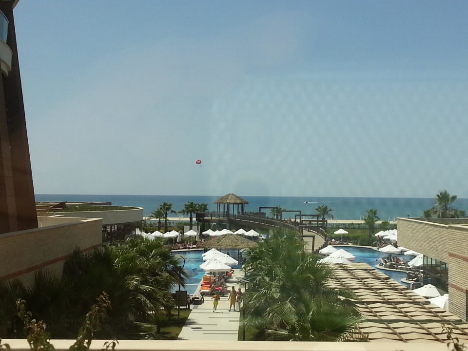 Ausblick von der Lobby Sherwood Dreams Resort
