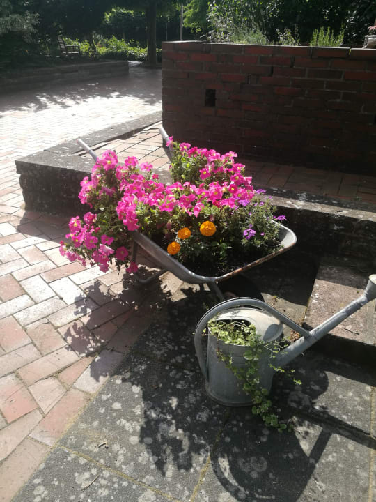 Gartenanlage Landhotel Lewitz Mühle