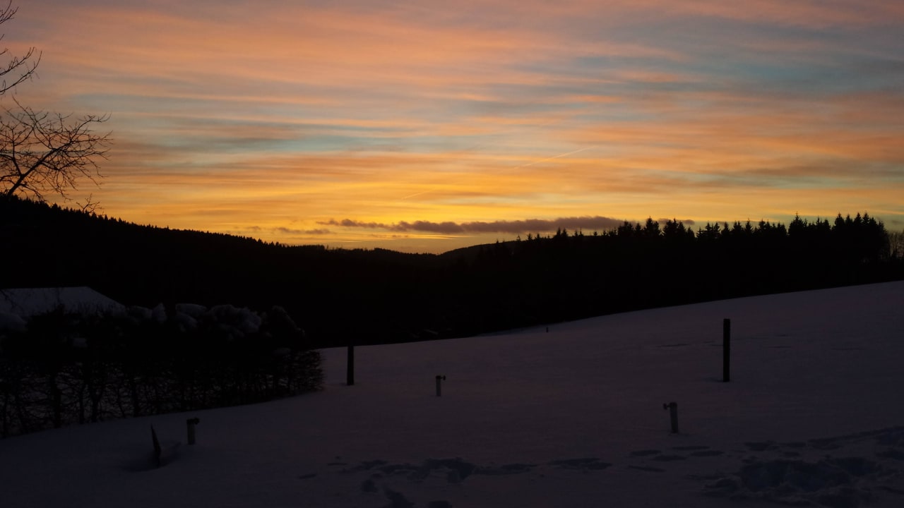 Sonnenuntergang  Hotel Schäferhof