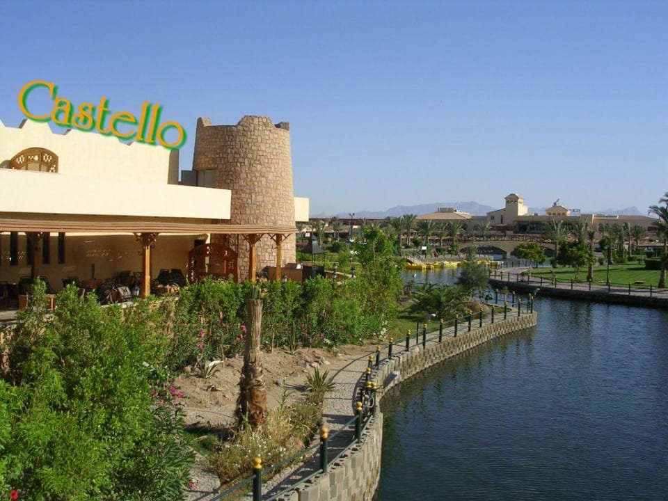 Lagune und Speiserestaurant Castello Pickalbatros Dana Beach Resort - Hurghada