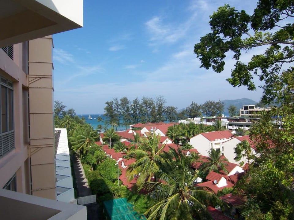 Blick aus dem Fenster Richtung Meer Holiday Inn Resort Phuket