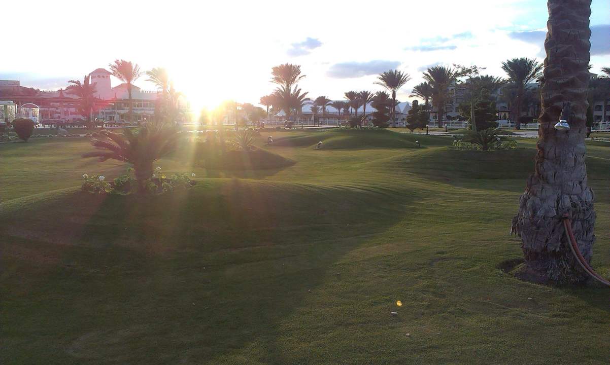 Gepflegte Grünanlagen Pickalbatros Dana Beach Resort - Hurghada