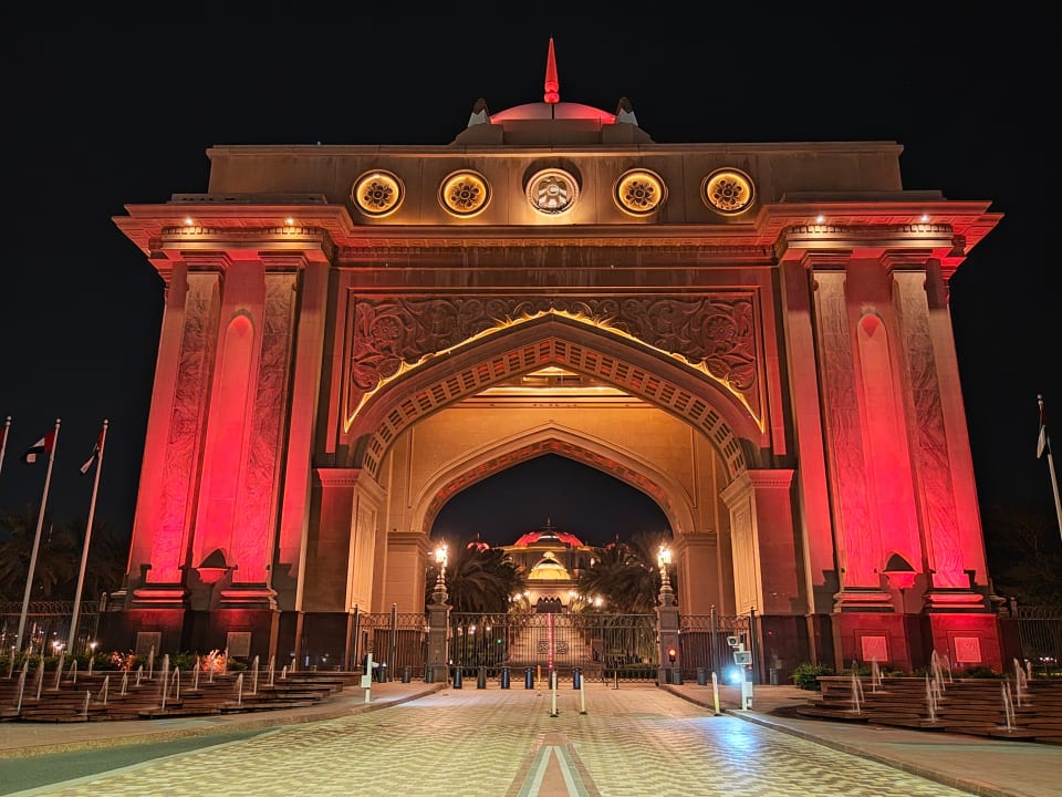 Außenansicht Emirates Palace Mandarin Oriental