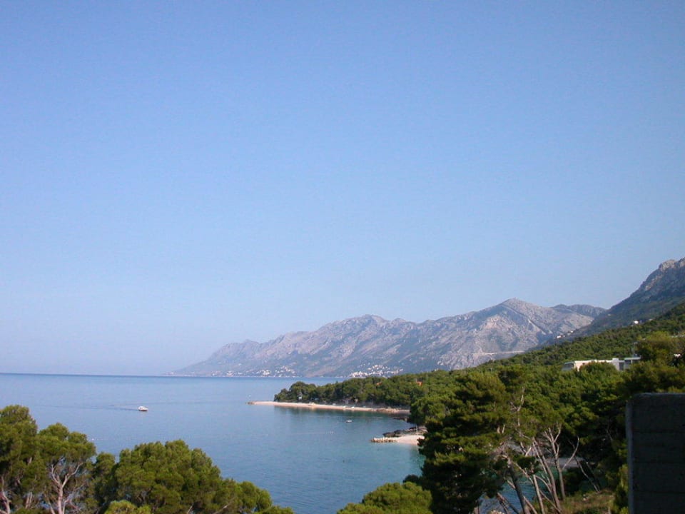 Vom Balkon Richtung Split Bluesun Hotel Soline