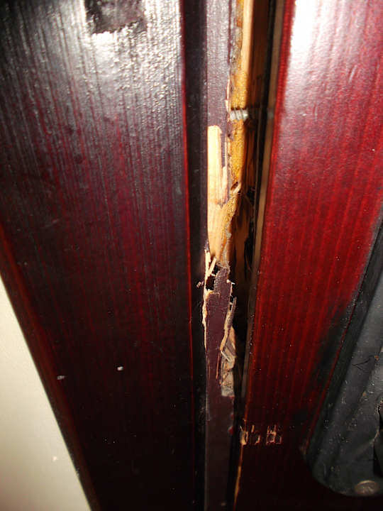 Zimmereingangstür die nicht schloss Hotel Ömer Thermal