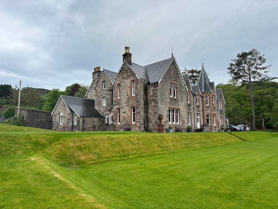 Außenansicht Lodge Shieldaig