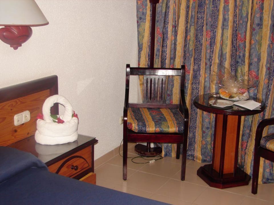 Begrüßung auf dem Zimmer Playabachata Hotel