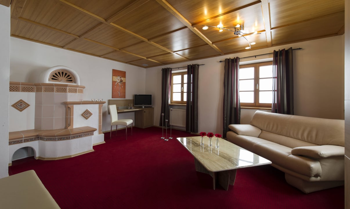 Die Suite auf der Westseite des Hotels Panoramagasthof Auf Dem Auerberg