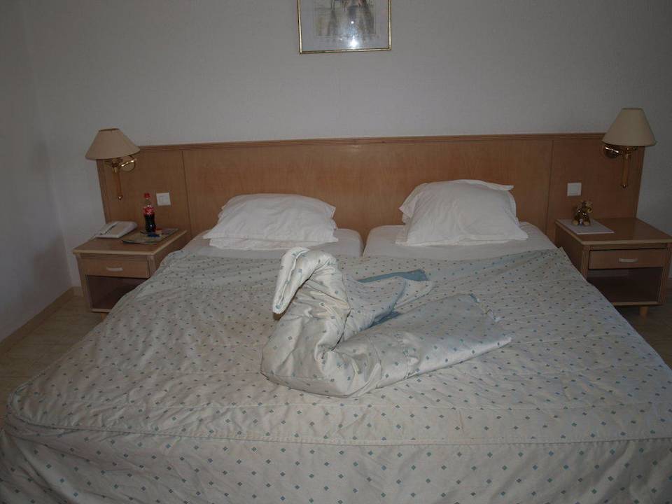 Dekoration vom Zimmermädchen Hotel El Mouradi Djerba Menzel