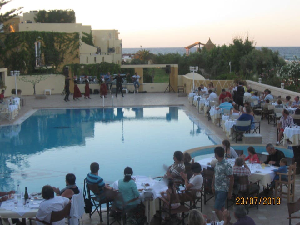 Griechischer Abend mit live Musik Vantaris Luxury Beach Resort