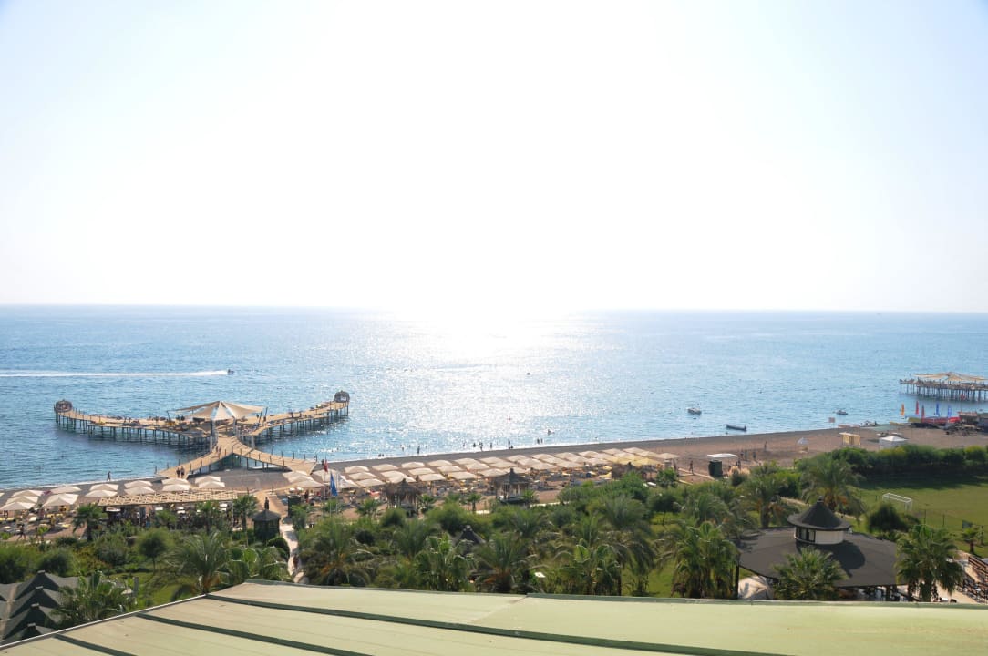 Aussicht vom Hotel auf den Strand Selectum Family Comfort Side