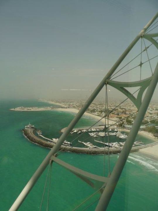 Ausblick vom Zimmer Burj Al Arab
