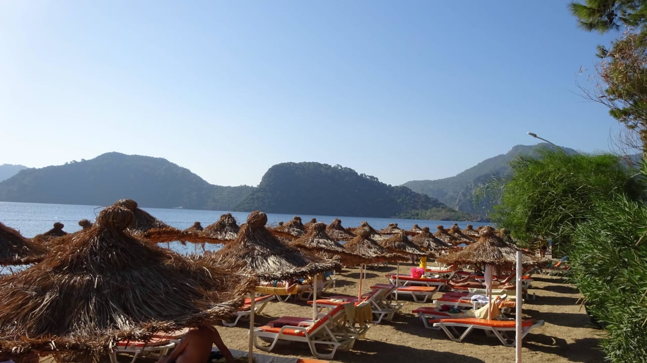 Strand am Morgen Grand Yazici Club Marmaris Palace
