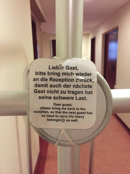 Gäste bitte - wieder zurück! Reiters Finest Family Hotel