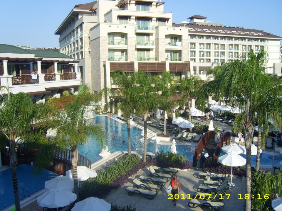 Ausblick von unserem Balkon Sunis Kumköy Beach Resort Hotel & Spa