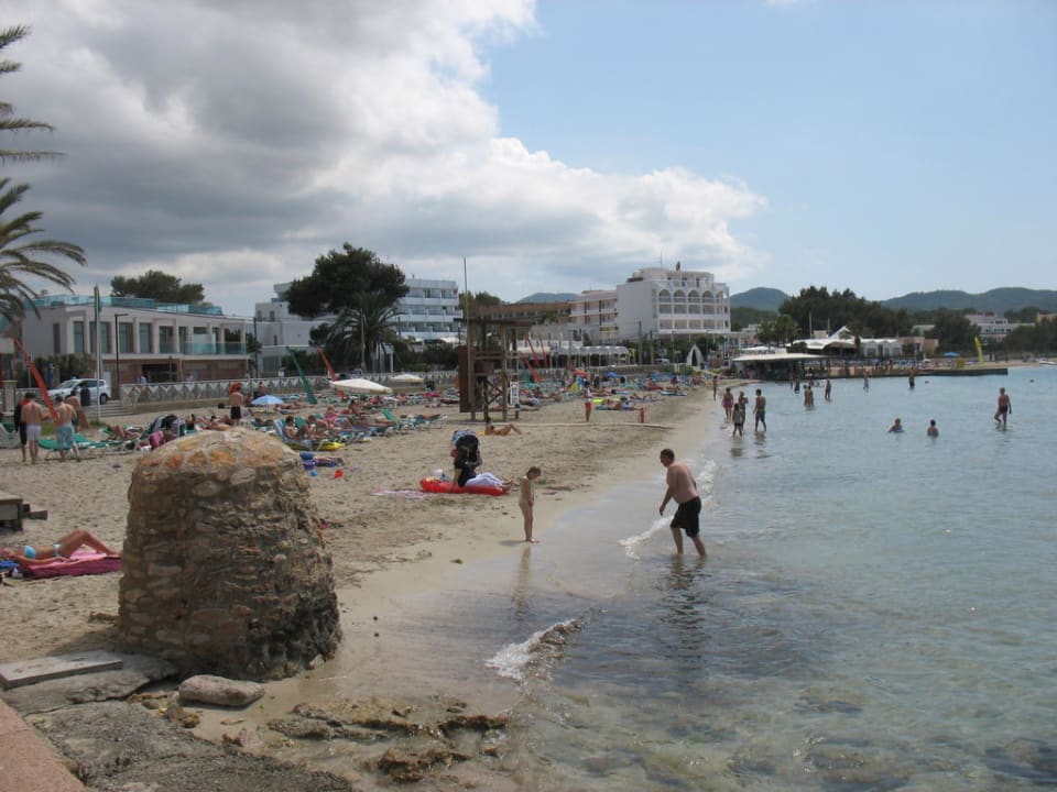 Hotelstrand in 50m Entfernung Hotel Osiris