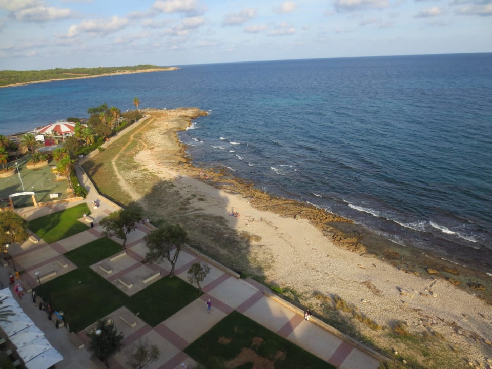 Ausblick von der Dachterrasse Aparthotel Playa Dorada