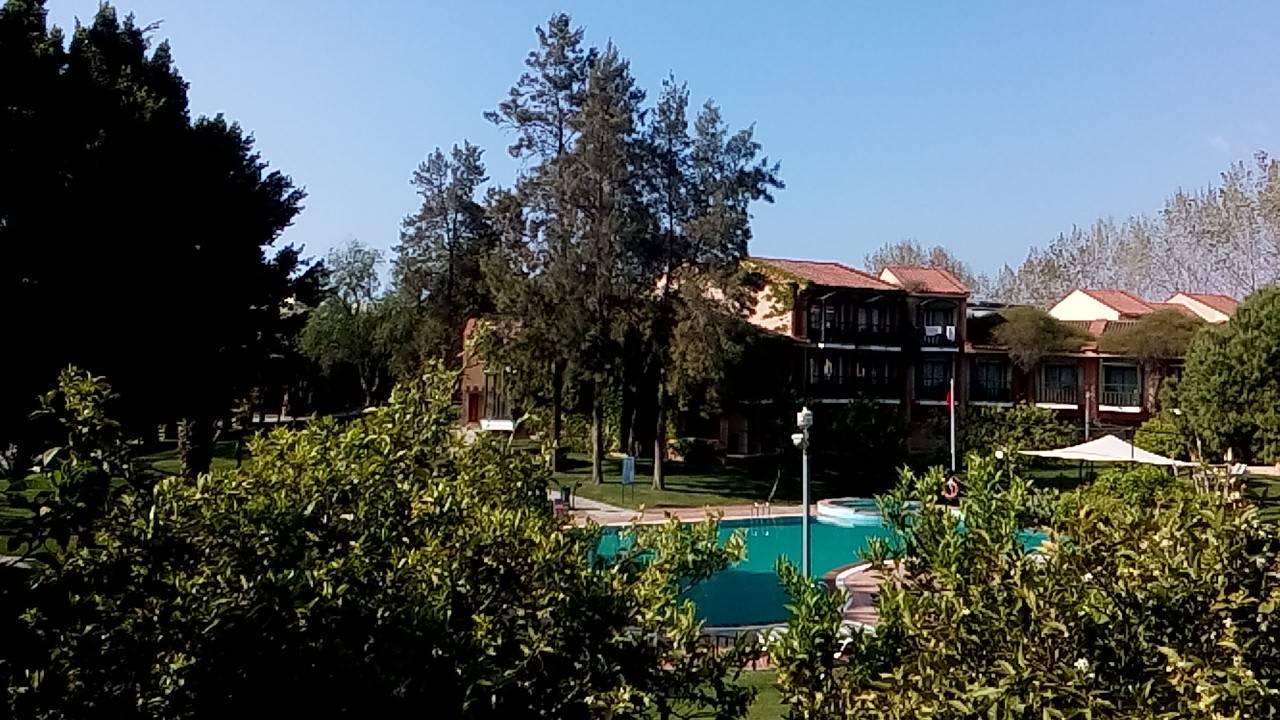 Вид с балкона (из номера) Limak Limra Hotel & Resort