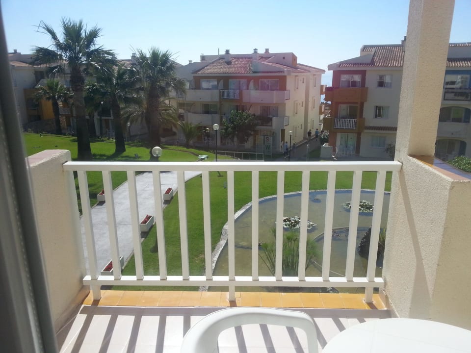 Ausblick aus dem Zimmer blau punta reina