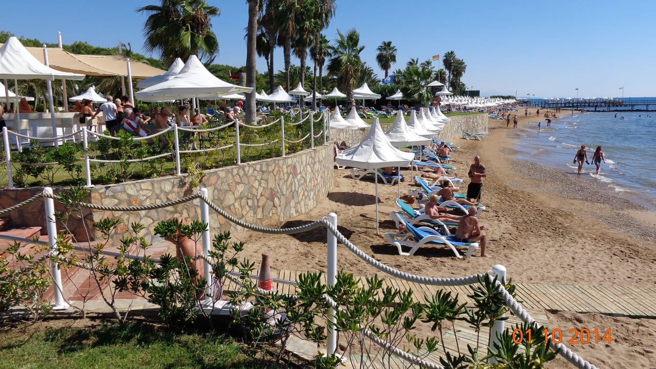 Strand und strandbar Turquoise Hotel