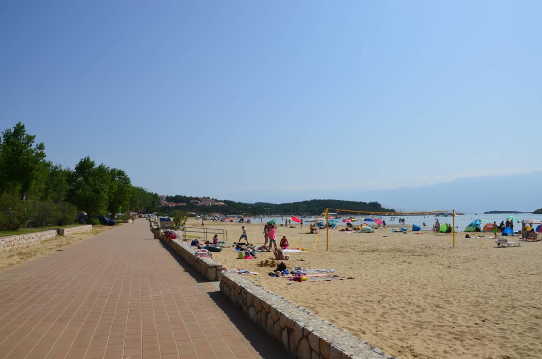Strandpromenade Valamar Camping San Marino