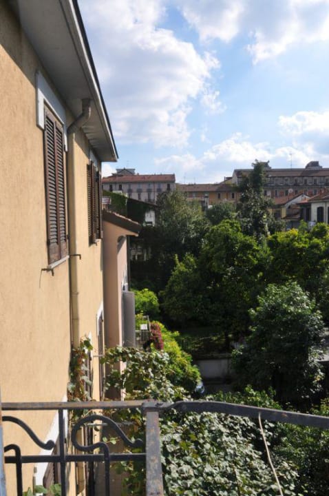 Ausblick vom Balkon Hotel San Francisco