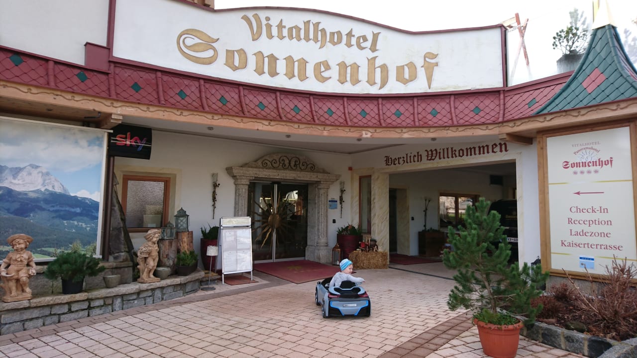 Außenansicht Vitalhotel Sonnenhof