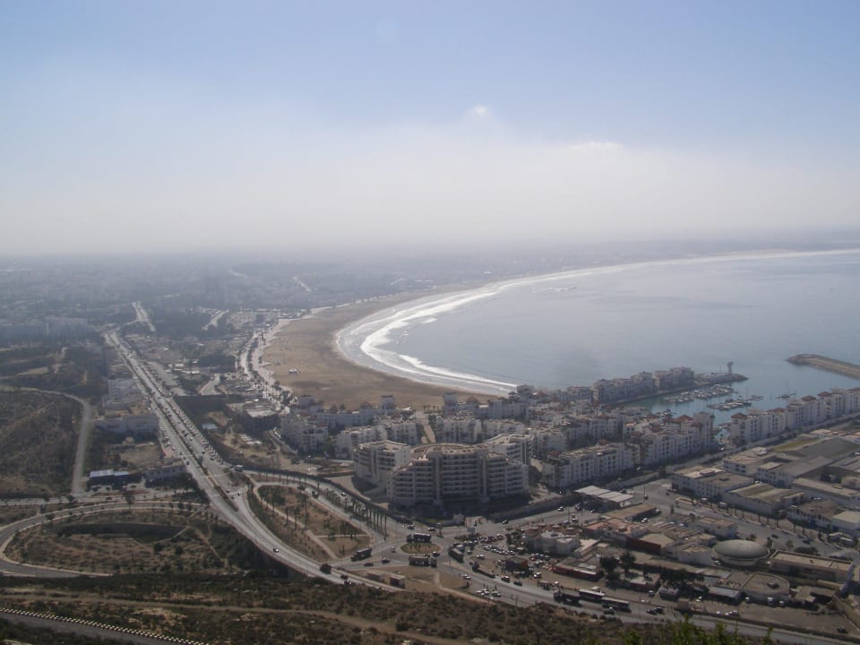 Bucht und Hafen Allegro Agadir