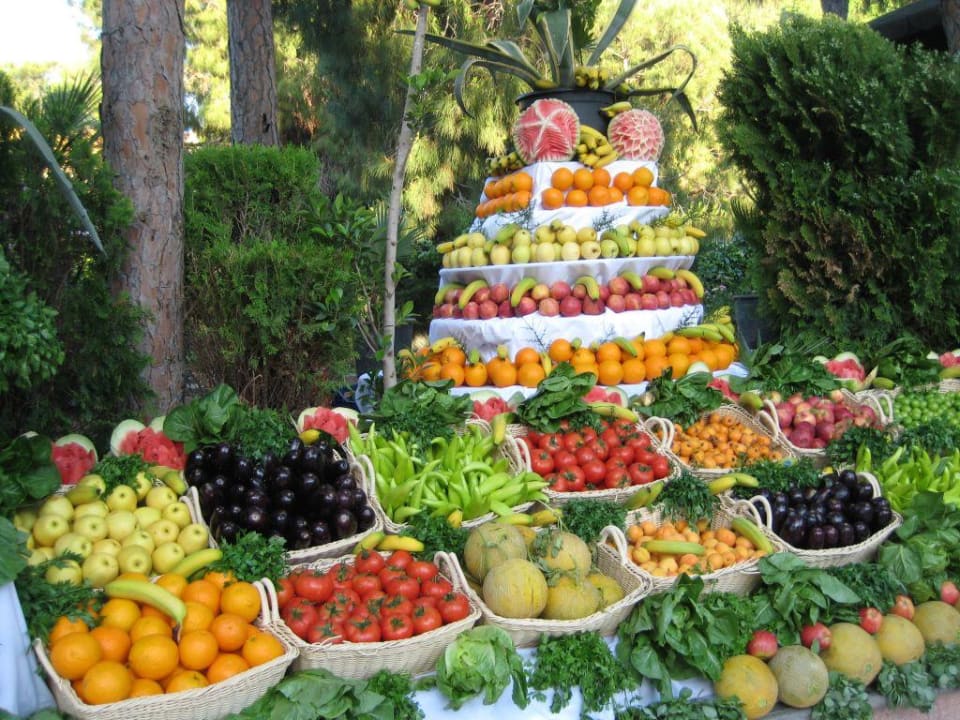 Obst und Gemüsebuffet Papillon Ayscha