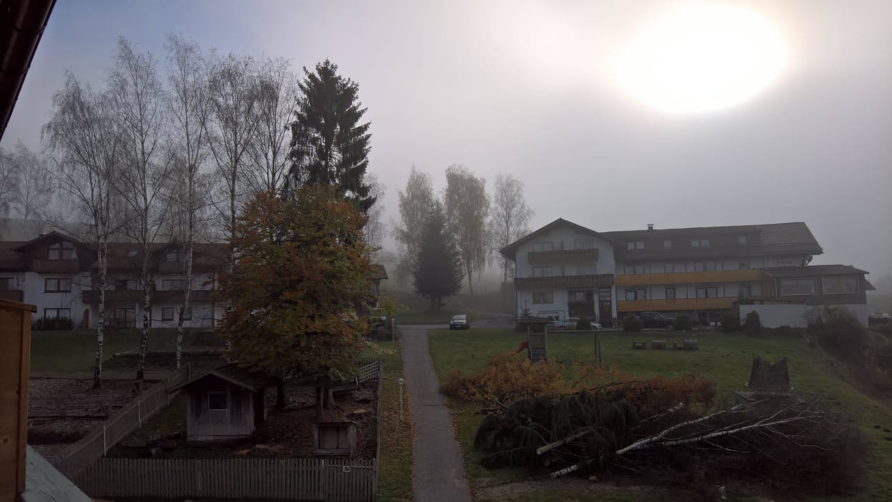Vom Balkon Hotel Regenbogenland Zum Kramerwirt