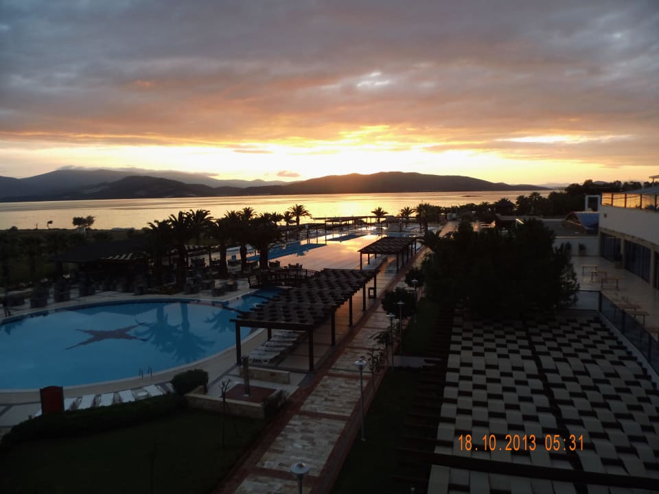 Sicht vom Balkon Venosa Beach Resort & Spa