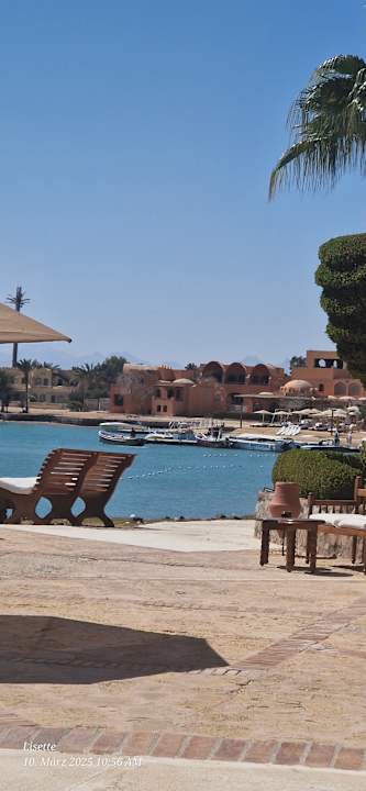 Ausblick Sultan Bey Hotel, El Gouna