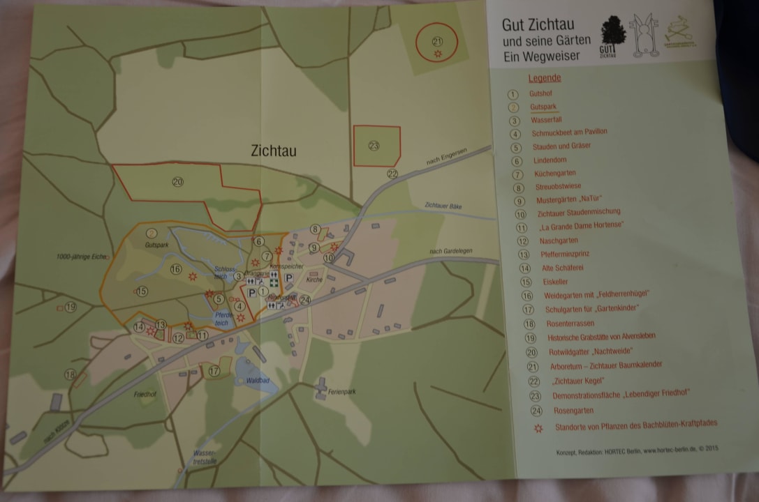 Umgebungskarte Ferienpark Zichtau