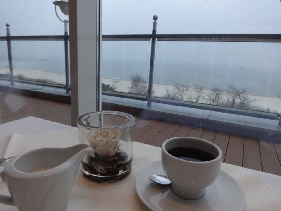Schöner Kaffeegenuß  Strandhotel Ahlbeck