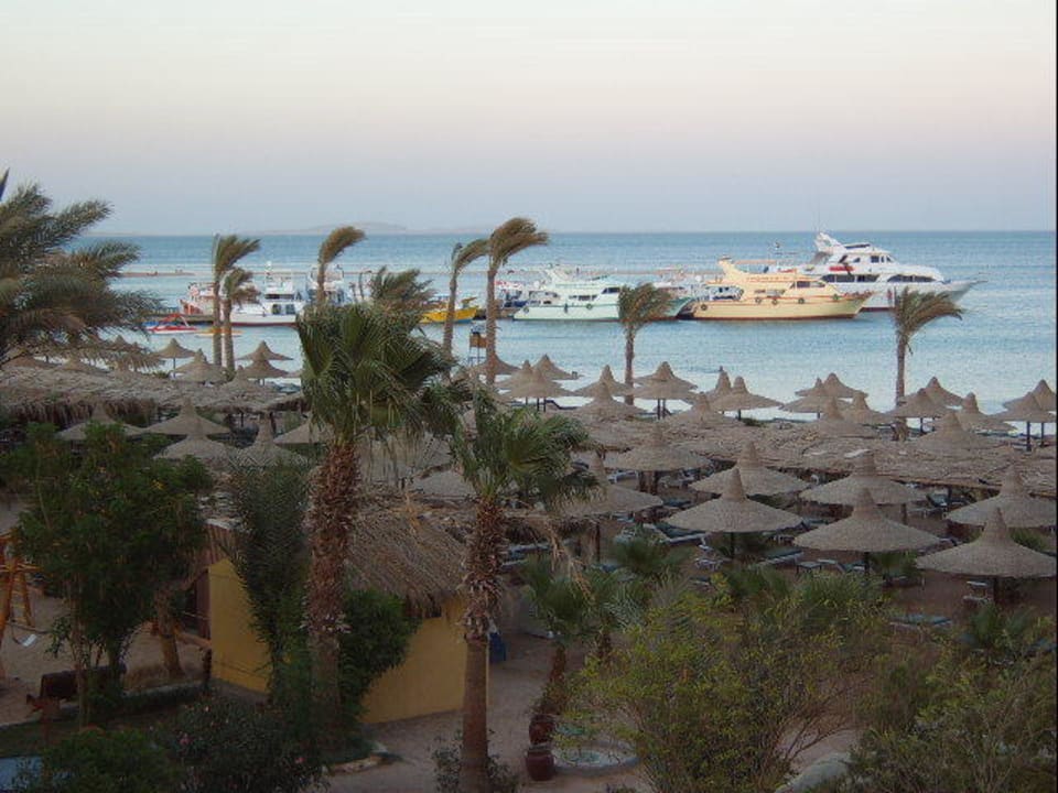 Blick aus dem T-Block Giftun Azur Resort