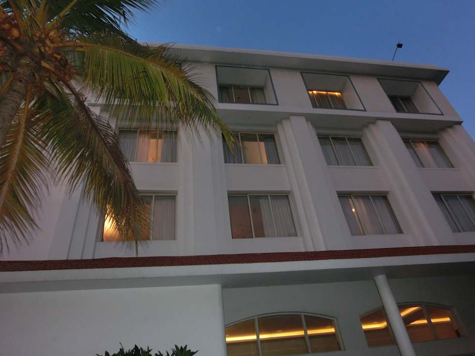 Außenansicht Hotel Sangam