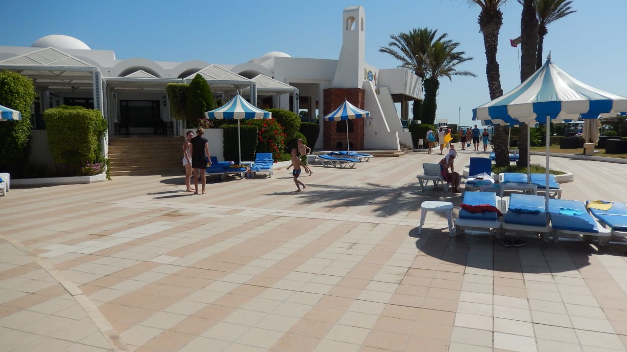 Weg zum Strand Mahdia Palace Thalasso