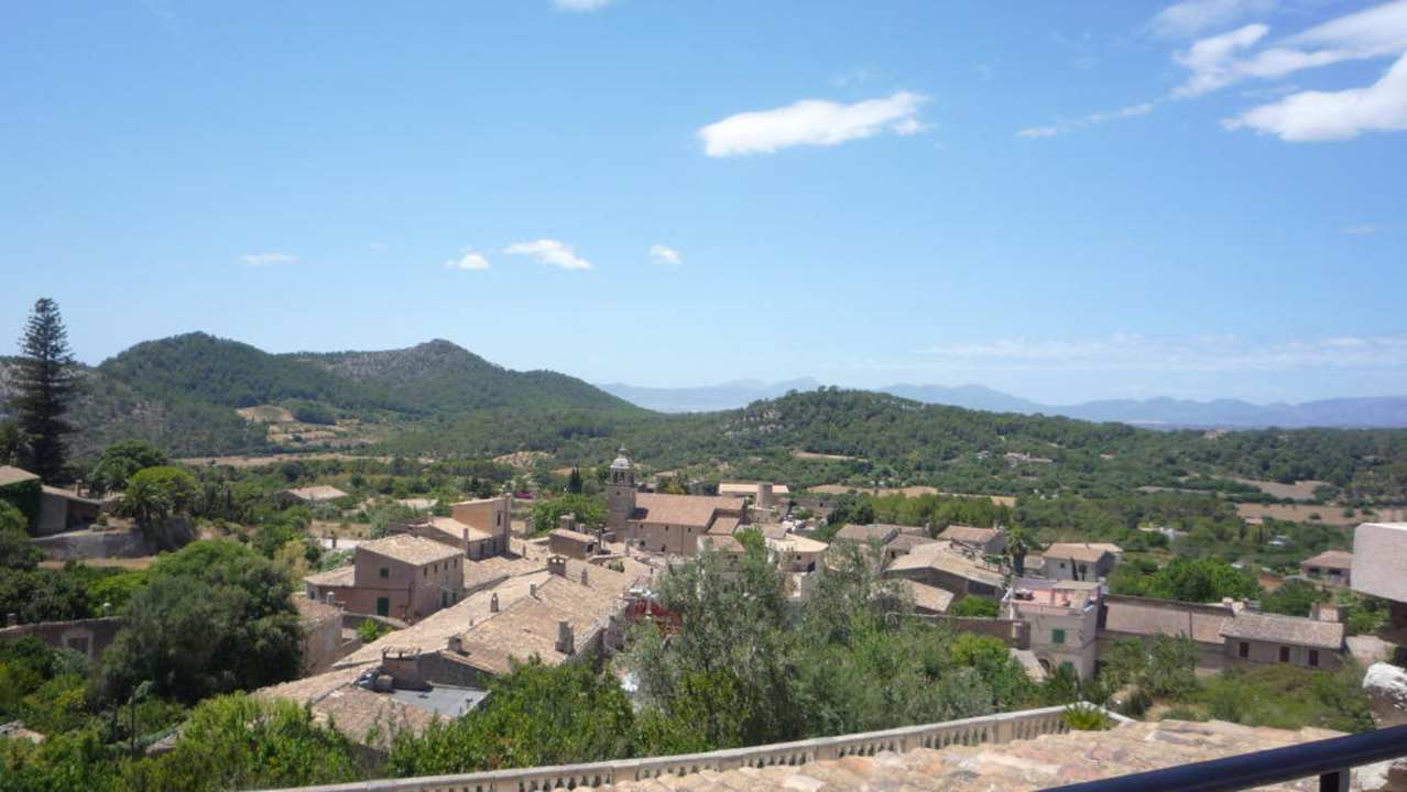 Blick von Terrasse Hotel Es Reco de Randa