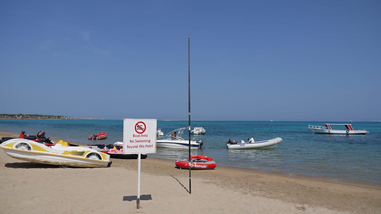 Nabídka vodních sportů a aktivit na pláži Sentido Caribbean World Soma Bay