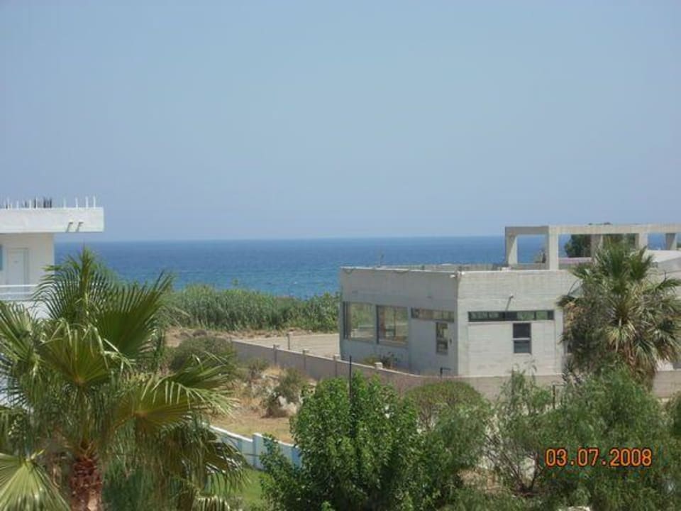 Blick vom Balkon Hotel Faliraki Bay