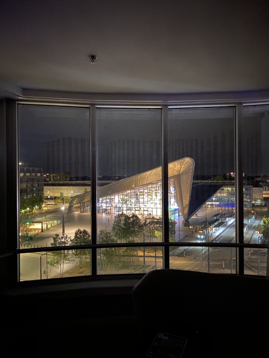 Ausblick Rotterdam Marriott Hotel