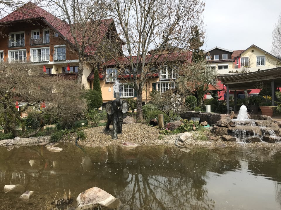 Gartenanlage Hotel Restaurant Rebstock Durbach