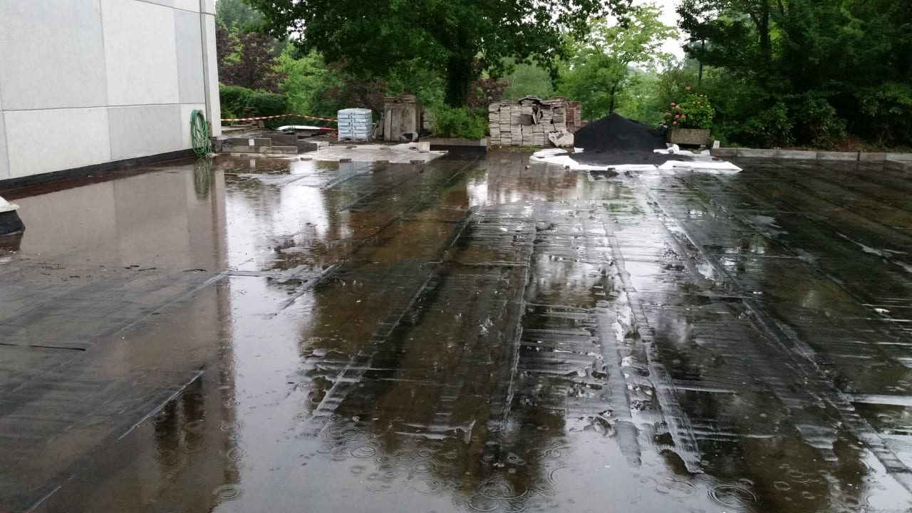 Überall nur Baustelle Wyndham Garden Lahnstein Koblenz Hotel