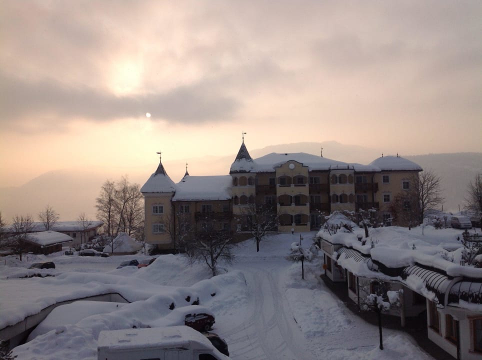 Vom Balkon aus Wohlfühlresort Peternhof