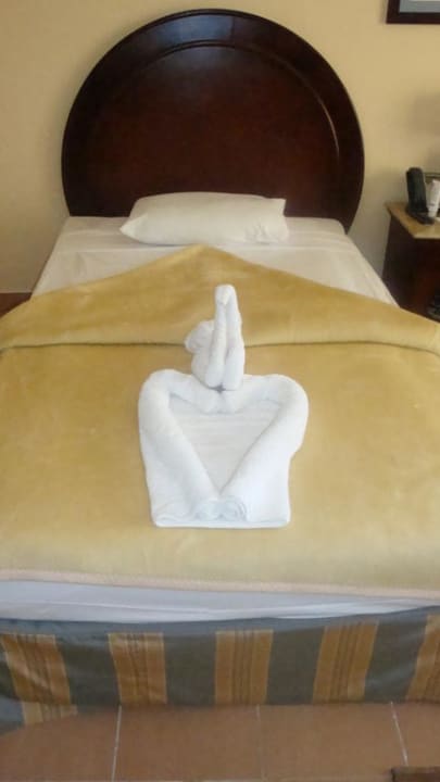 Eines der beiden Betten Stella Beach Resort & Spa Makadi Bay