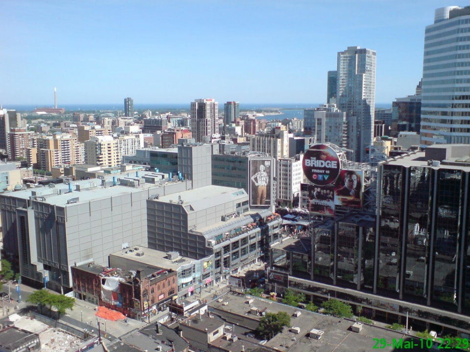 Ausblick Dachterrasse Delta Chelsea Toronto Chelsea Hotel Toronto