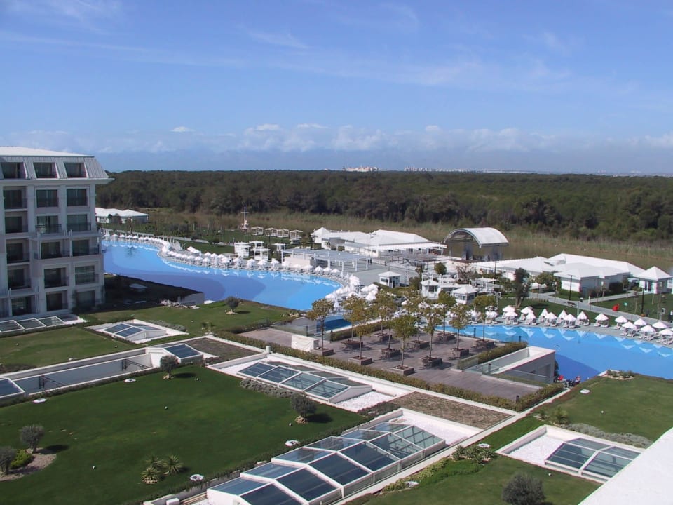 Blick vom 6.Stock  Titanic Deluxe Golf Belek