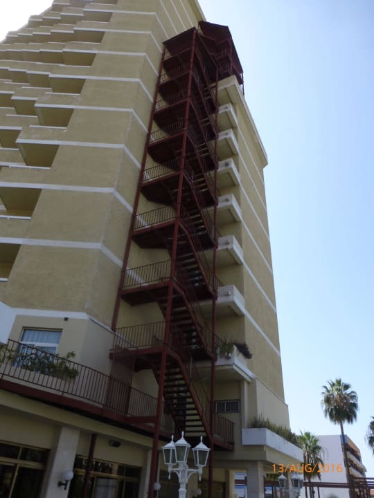 Außentreppe- Fluchtweg Be Live Tenerife - Adults only