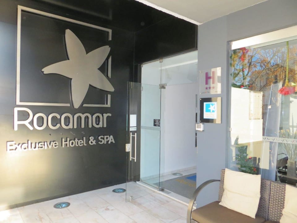 Rocamar von Straßenseite Rocamar Exclusive Hotel & Spa