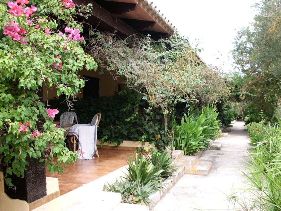Terrasse vor dem Zimmer Finca Hotel Predio Son Serra